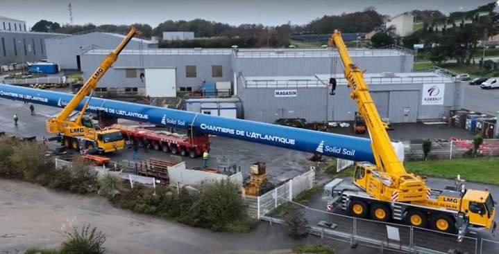 Location grue levage Morbihan