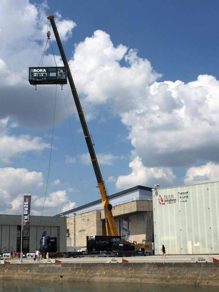 Opération de levage Morbihan