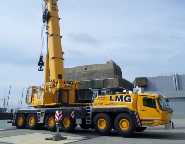 Grue pour opérations diverses Morbihan