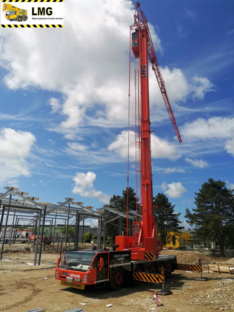 Prestation de levage et location de grue avec opérateur - Lelieur Levage