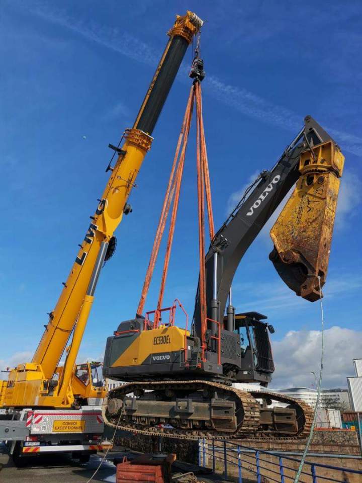 Location grue de levage Morbihan